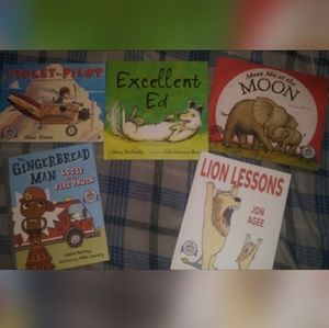 5 USED KIDS BOOKS